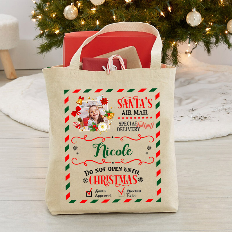 Tote Bag Santa's Air Mail_1