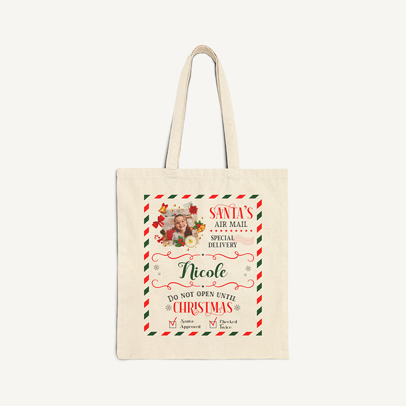 Tote Bag Santa's Air Mail_2