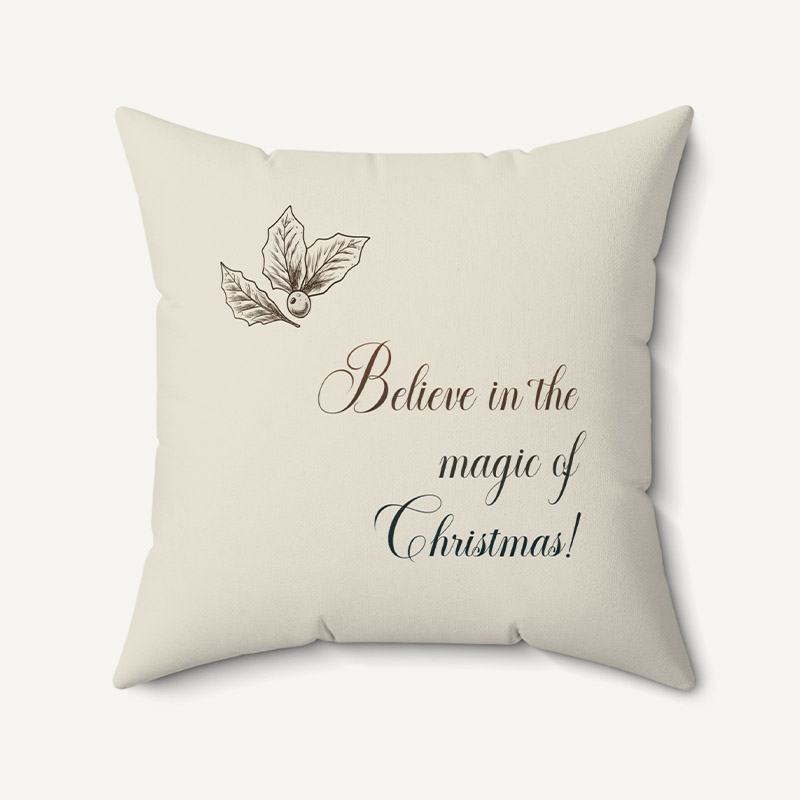 Merry Christmas Vintage Pillow 1_2